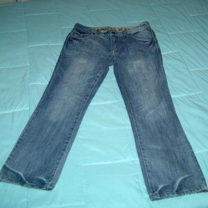 Express Jeans Mens W34 L30 Med Wash Straight Jeans